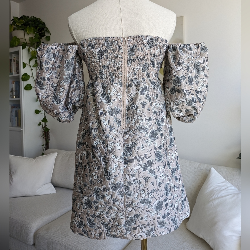 En Saison Poplin Babydoll Dress - Picture 4 of 10